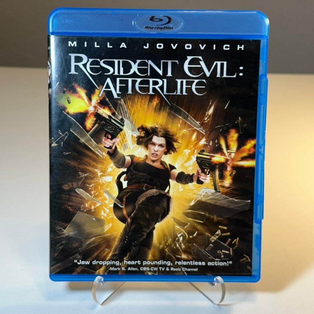 Resident Evil Afterlife Blu Ray Milla Jovovich Action Sci Fi‎ Movie Film